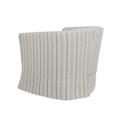 Zeniqua 27" Upholstered Swivel Chair with Loose Cover