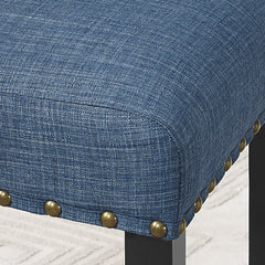 Eleanor Upholstered Dining Chairs with Nailhead Trim - Set of 2