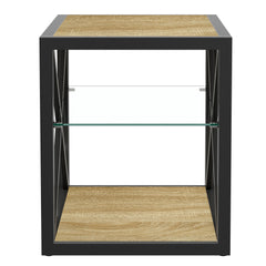 1 Piece Modern End Table Nightstand for Bedroom & Living Room