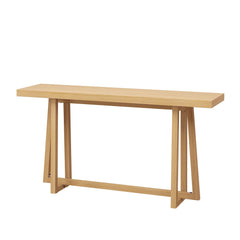 59.84'' Console Table - Natural Finish
