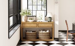 55' Console Table Natural