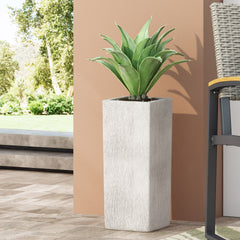 20'' H MGO Garden Urn Planter - Antique White