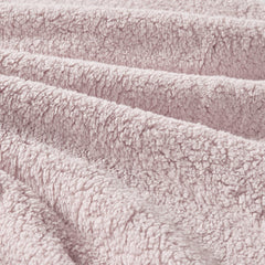 King/Cal King Crushed Velvet Sherpa Reversible Comforter Set