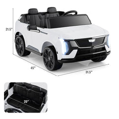 24V Ride on Truck 2-Seater Licensed Cadillac with Remote Control