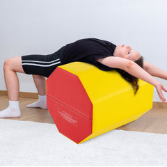 24.5 Inch x 24.5 Inch Octagon Gymnastics Mat with Waterproof Zippered Cover