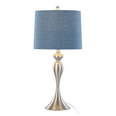 Ashland 27" Contemporary Metal Table Lamp Set of 2