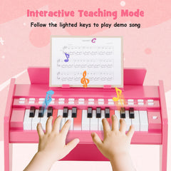 25 Keys Kids Piano Keyboard with Adjustable Speed and Volume