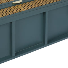 3 Drawer Cabinet Natural Rattan