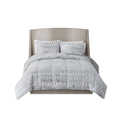 Twin/Twin XL Back Print Long Fur Comforter Mini Set