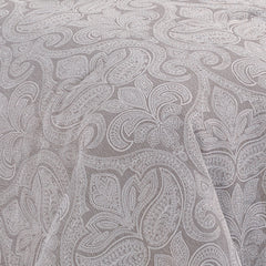 Winthrop Grey Damask Jacquard 9 Pc Comforter Set