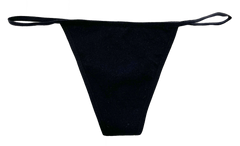Seamless Rib Strappy Thong, XS-2X