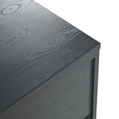 Retro Industrial Grey 4-Door Sideboard