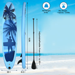 Adult Youth Inflatable Stand Up Paddle Board-S