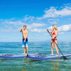 10.6 Feet Inflatable Paddle Board with Carry Bag