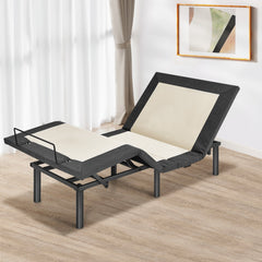 Queen Size Adjustable Bed Base Electric Bed Frame with Massage Modes