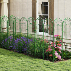 2 Pack 71 x 20 Inch Metal Garden Trellis Rustproof Plant Support for Climbing Plants