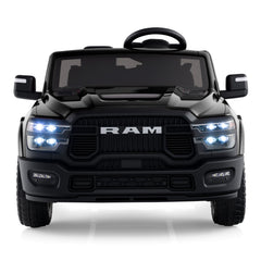 2 Seater 24V Ride on Toy for Big Kids Licensed Ram Truck with Remote and Music