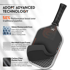 Keystone Pickleball Paddle – White