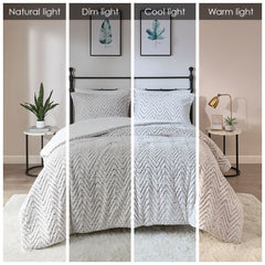 King/Cal King Ultra Plush Down Alternative Comforter Set
