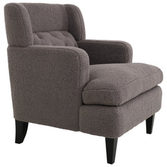 Modern Upholstered Accent Chair Tufted Armchair