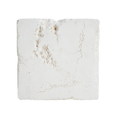 Talia Outdoor Patio Modern Artistry MGO Side Table, White
