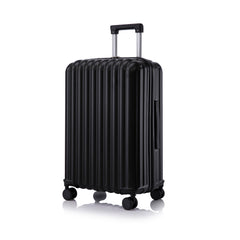 ABS Spinner Wheel Luggage Carry On Suitcase with Cup Holder and USB Port