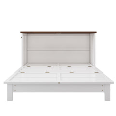 Solid Pine Murphy Bed Chest with Charging Station and Large Storage Drawer