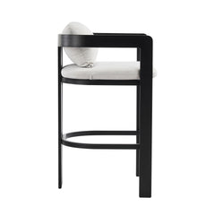 Pula Outdoor Patio Aluminum Counter Stool Set of 2