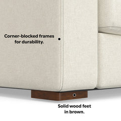 Charlie 96 Inch Deep Seater Sofa