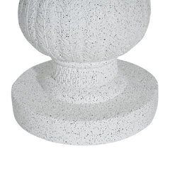 Berra MGO Outdoor Patio Side Table Umbrella Base with Sand-filling Design