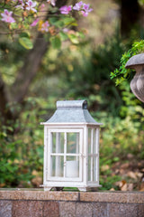 Wooden Candle Lantern Decorative, Hurricane Lantern Holder