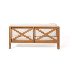 Brava X-Back 4-Piece Sofa Set Beige