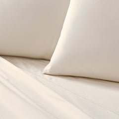 Weekender 200 TC Cotton Sheet Set Twin XL Cream