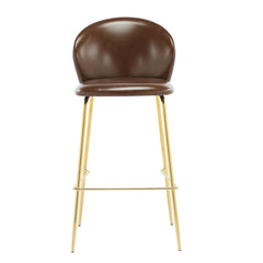 Kira Indoor Upholstered Bar Stool Set of 2