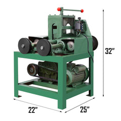 32-Inch Heavy-Duty Electric Industrial Square Pipe Tube Bender Machine W/ Die Set (SAK21576)