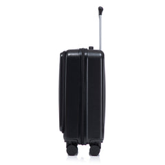14' & 20' ABS Spinner Wheel Luggage Set with Cosmetic Case