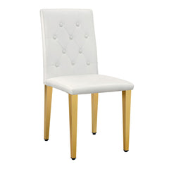 Dining Chairs With Ergonomic Buckle Backrest Comfort