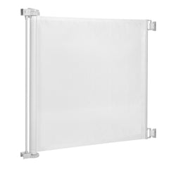 33 Inch Tall Retractable Mesh Safety Gate for Indoor and Outdoor Use