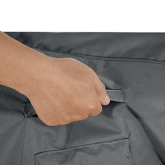 Outdoor Shield Patio Club Chair Cover in Dark Gray Fabric - 36 Inches
