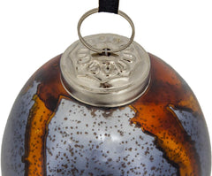 Christmas Ball Ornaments Set of 6 Glass Decorative Hanging Balls