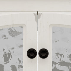 31' Vintage Farmhouse Bathroom Vanity with Ceramic Sink