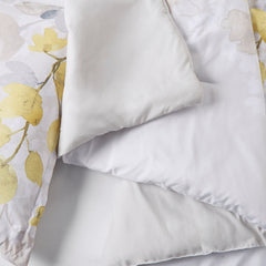 Comforter Set with Bed Sheets Yellow Full