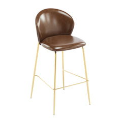 Kira Indoor Upholstered Bar Stool Set of 2