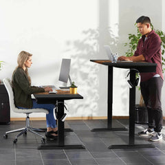 48 Inch Electric Sit to Stand Desk with Keyboard Tray