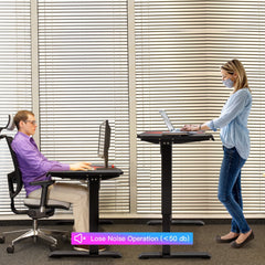 Electric Standing Gaming Desk with Height Adjustable Splice Board