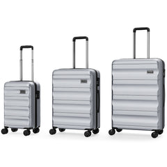 3-Piece Hardside Luggage Set 20/24/28 Inch Lightweight Hardside Suitcases