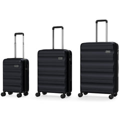 3-Piece Hardside Luggage Set 20/24/28 Inch Lightweight Hardside Suitcases