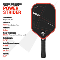 Grasp Pickleball Paddle - 13mm