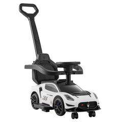 3-in-1 Ride on Push Car Maserati Licensed Sliding Car with Music