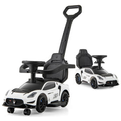 3-in-1 Ride on Push Car Maserati Licensed Sliding Car with Music